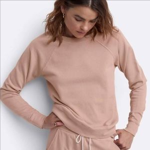 Mate the Label - Organic Terry Raglan Sweatshirt 
Color Dusty Rose